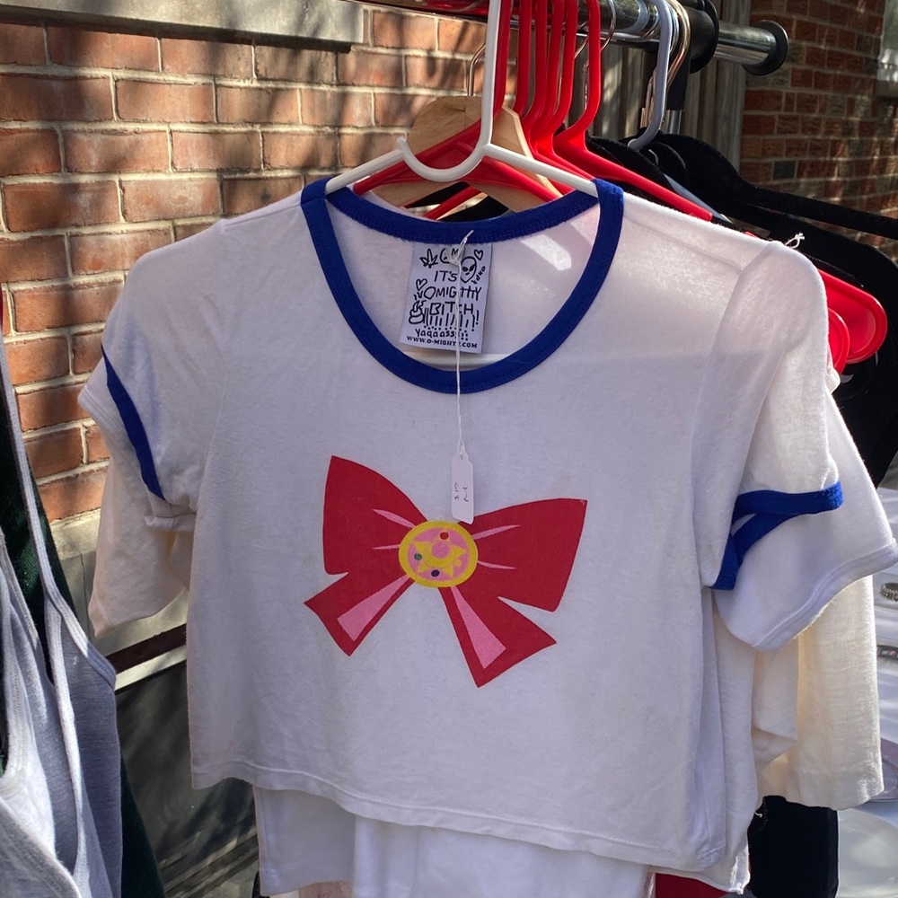 Omighty Sailor Moon Cropped Tee